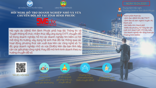Hội nghị hỗ trợ doanh nghiệp nhỏ và vừa chuyển đổi số tại tỉnh Bình Phước