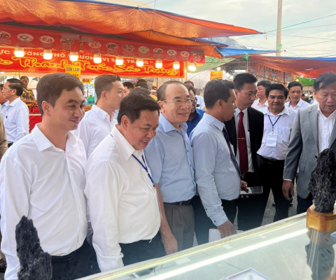 Hội chợ Công Thương vùng Đồng bằng sông Cửu Long - An Giang năm 2023.